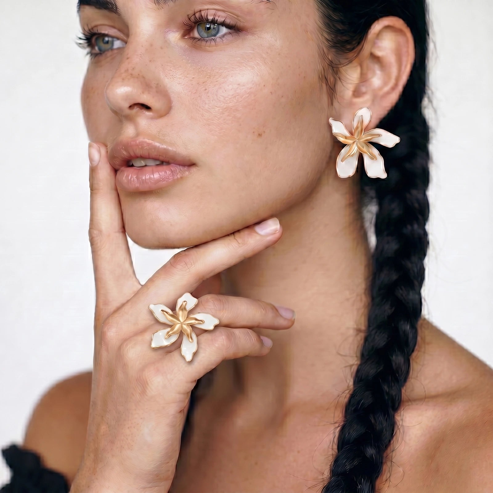 Garden Dreams Statement Earrings | CAELIA